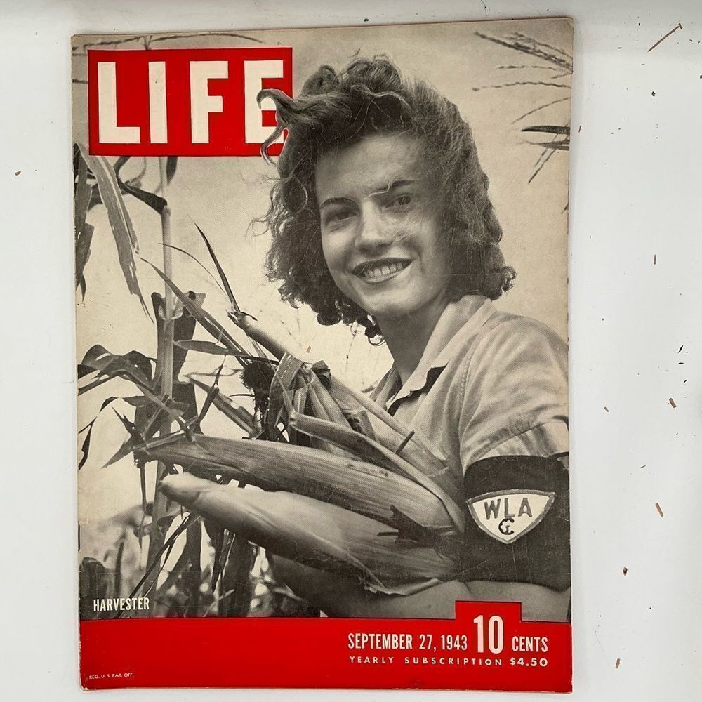 Vintage Magazine Cover - September 1943 Edition